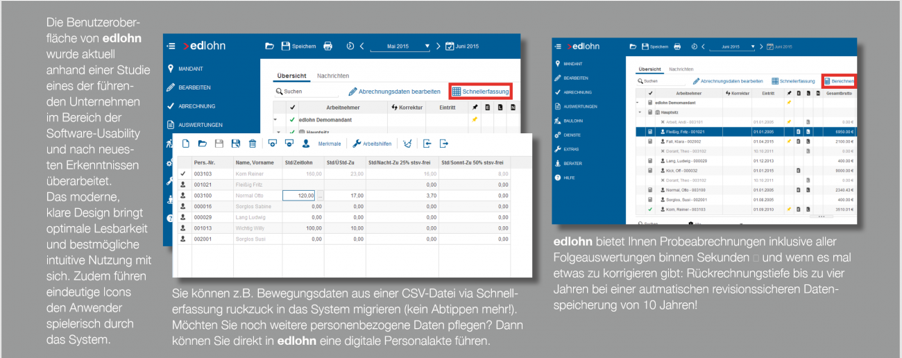 edlohn Software für Steuerberater